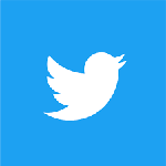 Twitter Logo - blue/white